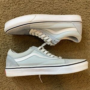 Baby Blue Vans. Sz Womens 9